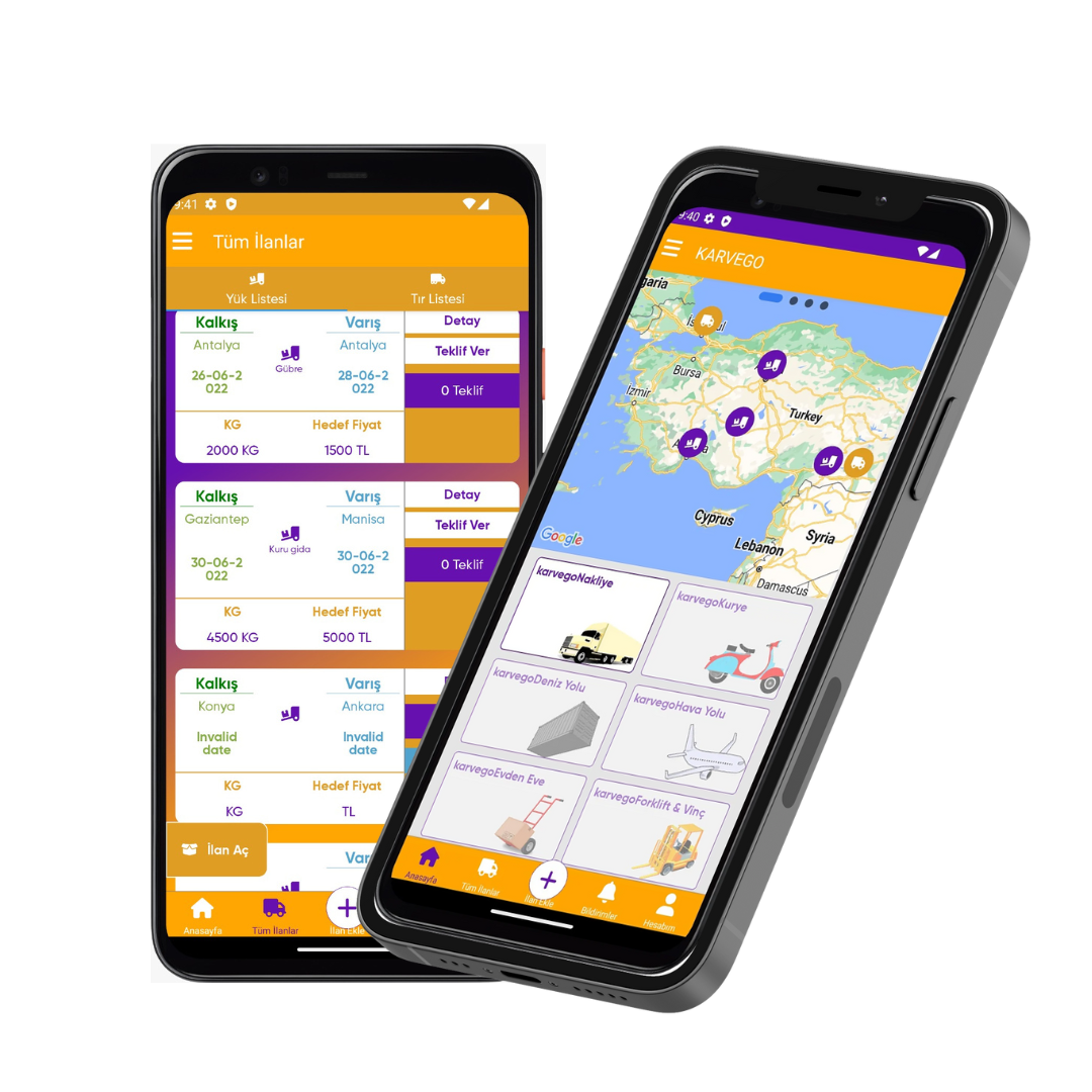 KARVEGO Mobil Uygulaması